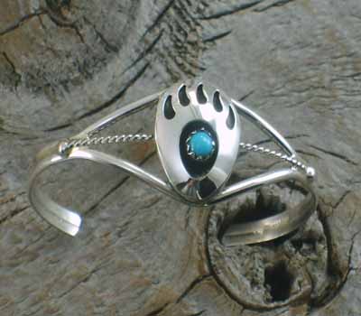 Native American Indian Child's Cuff Bracelet - sz 5